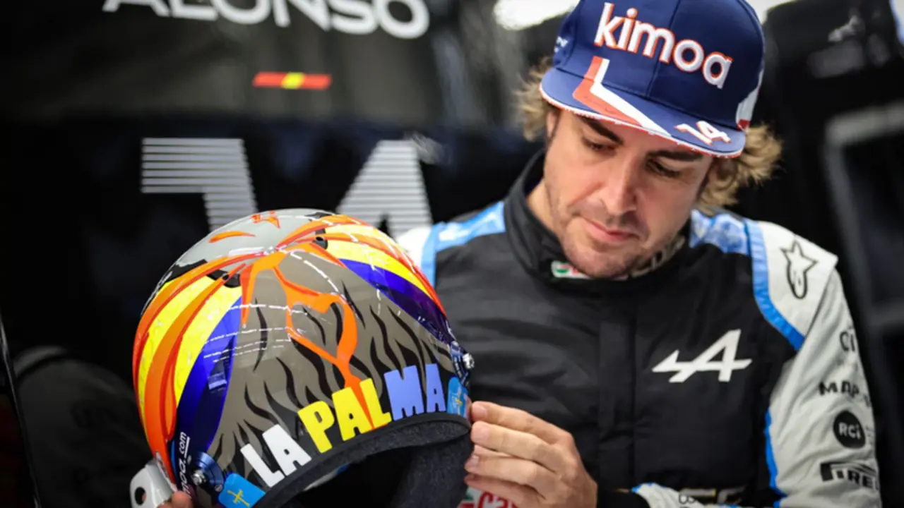 <p> Fernando Alonso. Fuente de Twitter @alo_oficial </p>