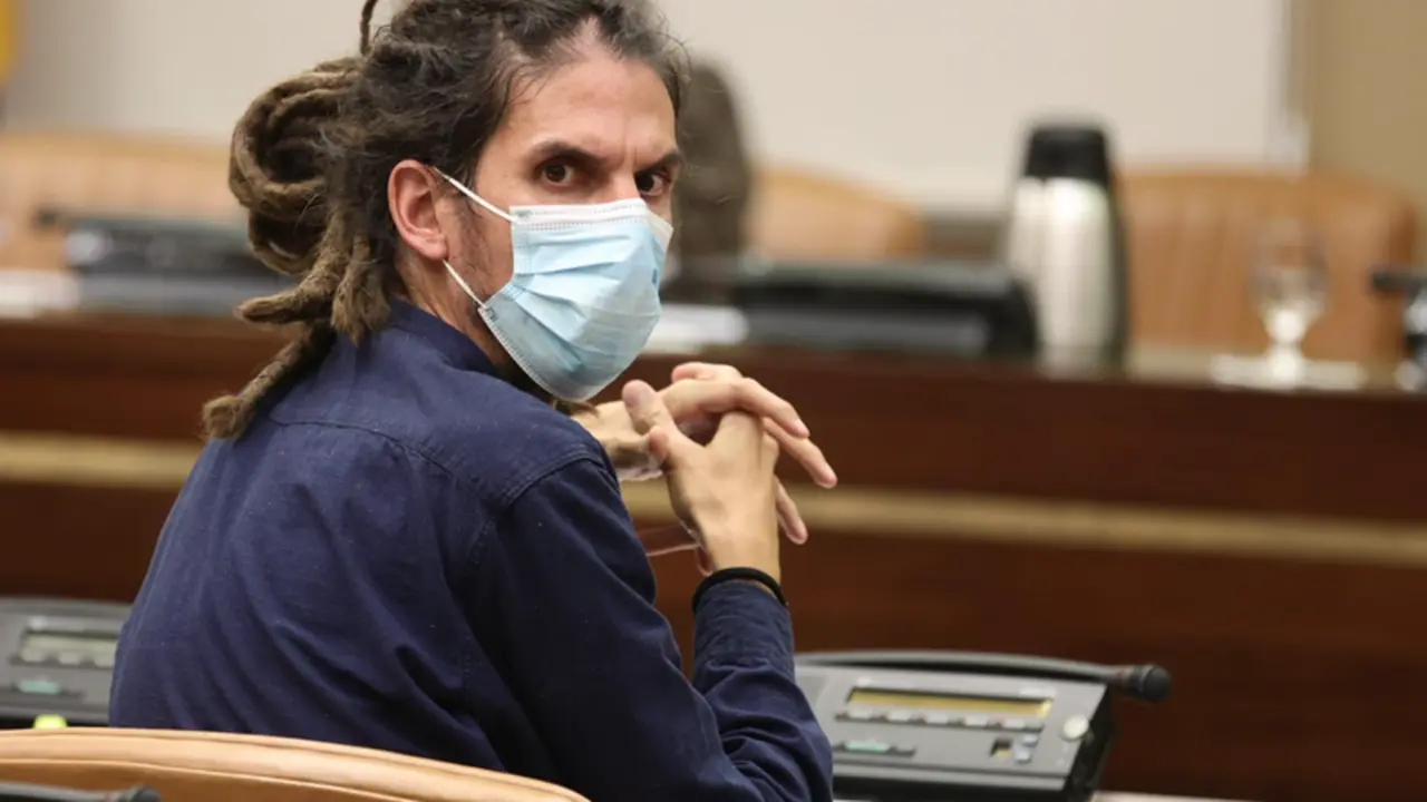 <p> El ex secretario de Organizaci&oacute;n y diputado de Unidas Podemos Alberto Rodr&iacute;guez - Eduardo Parra - Europa Press </p>