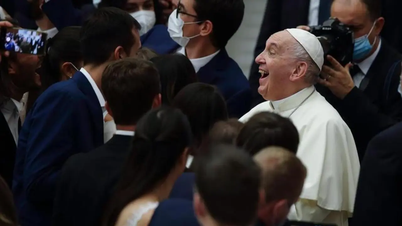 <p> El Papa Francisco durante la Audiencia General del pasado mi&eacute;rcoles en el Vaticano </p>