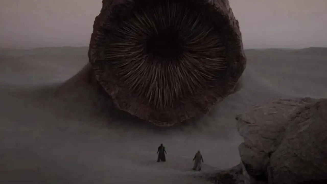 Visualmente Dune posee escenas tan impactantes como esta.