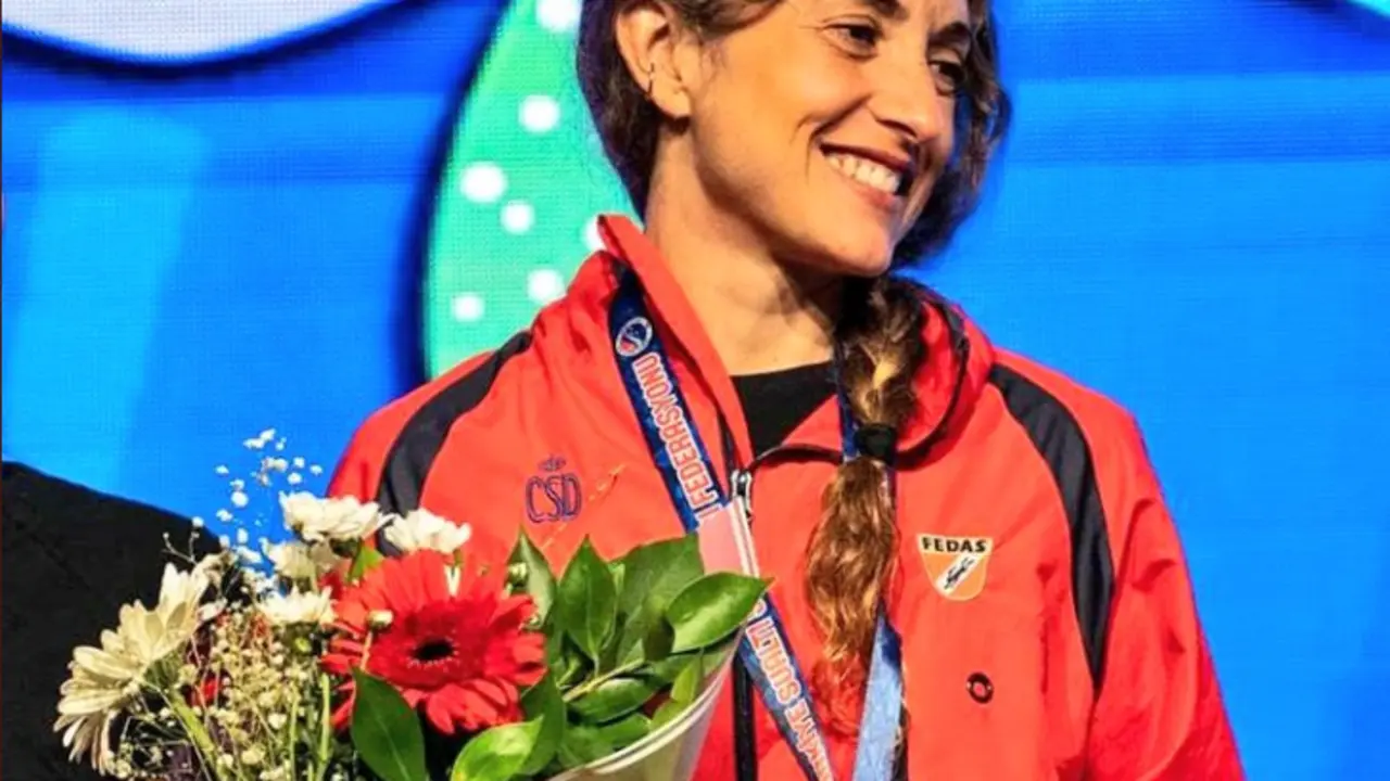 <p> Isabel S&aacute;nchez-Ar&aacute;n. Fuente: Twitter </p>