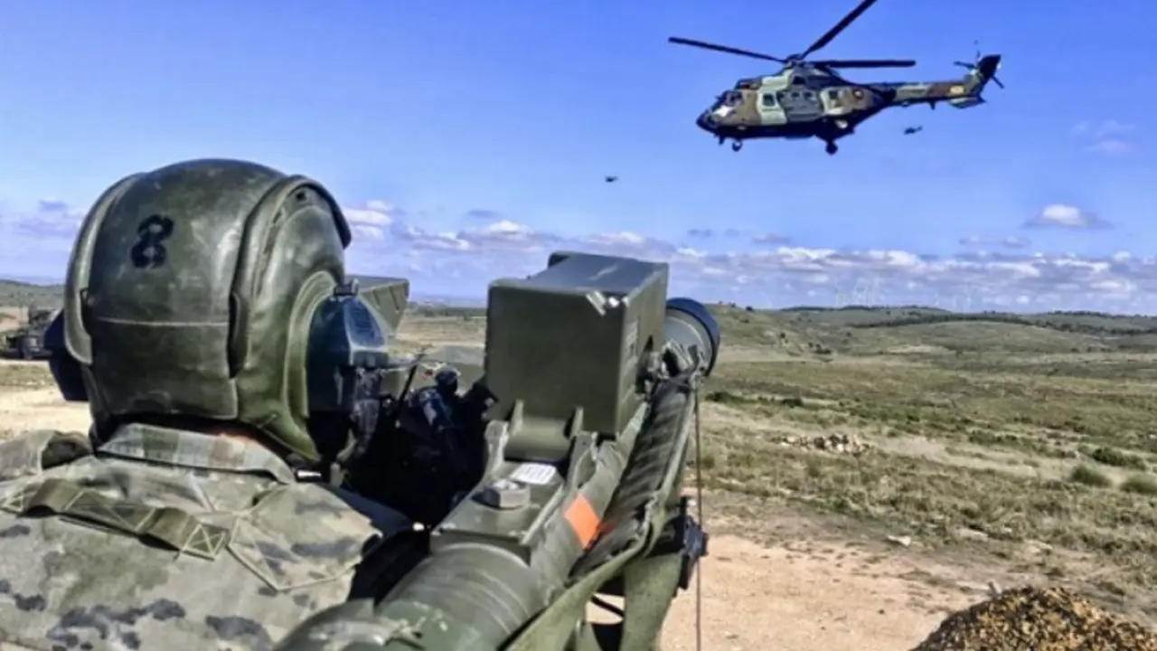 <p> Puesto de tiro "Mistral" en el ejercicio. Fuente: Bolet&iacute;n oficial del Ej&eacute;rcito de tierra https://ejercito.defensa.gob.es </p>