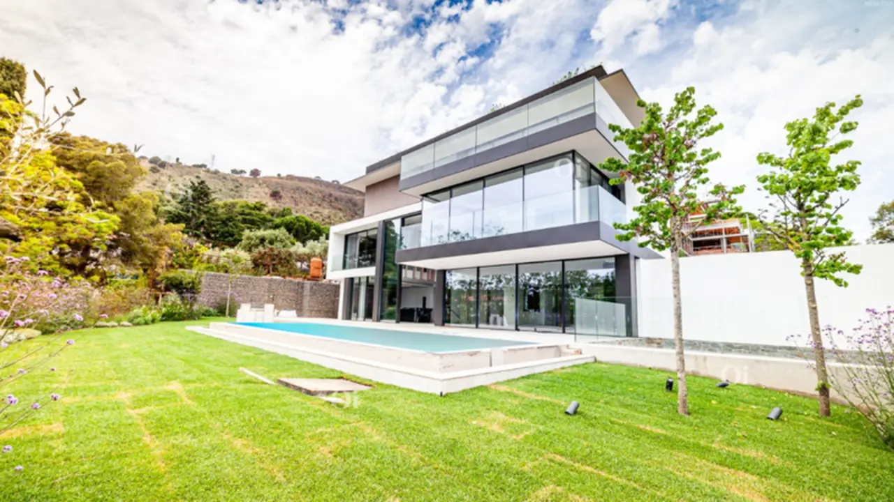 <p> Vivienda de lujo. Fuente: Twitter </p>