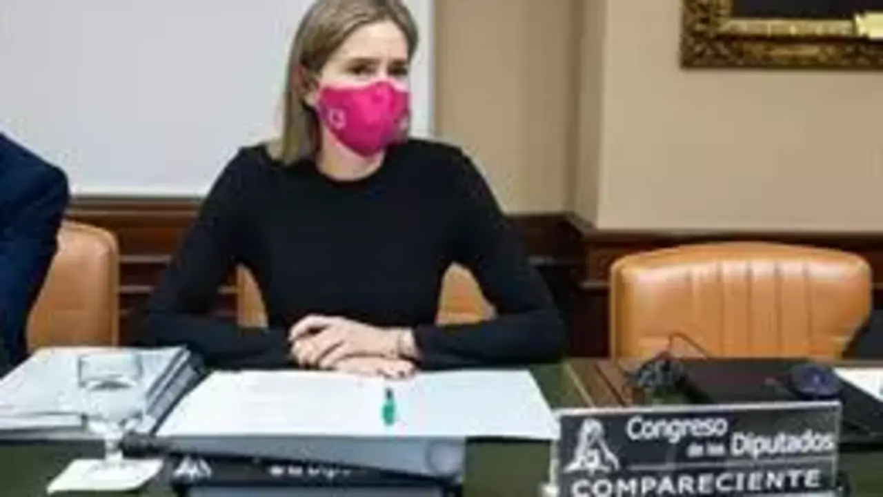 <p> La secretaria de Estado de Energ&iacute;a, Sara Aagesen Mu&ntilde;oz, a su llegada a una Comisi&oacute;n de Transici&oacute;n Ecol&oacute;gica y Reto Demogr&aacute;fico en el Congreso - Alejandro Mart&iacute;nez V&eacute;lez - Europa Press </p>