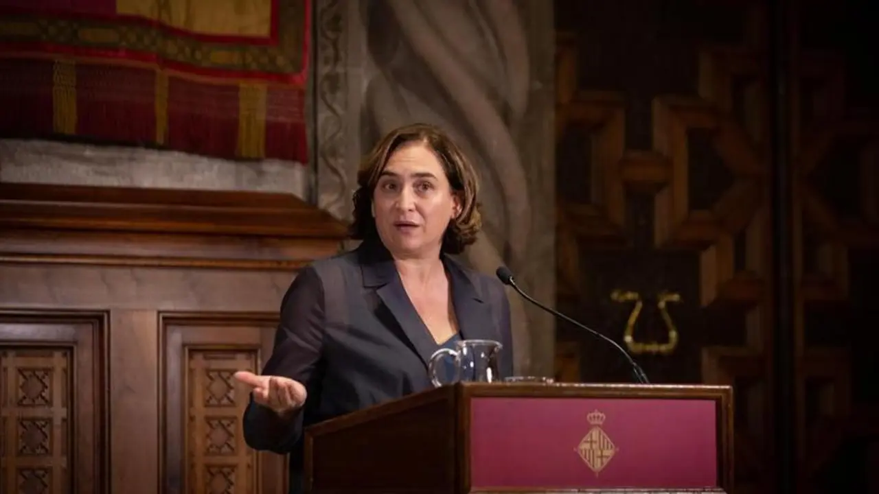 <p> La alcaldesa de Barcelona, Ada Colau - David Zorrakino - Europa Press </p>