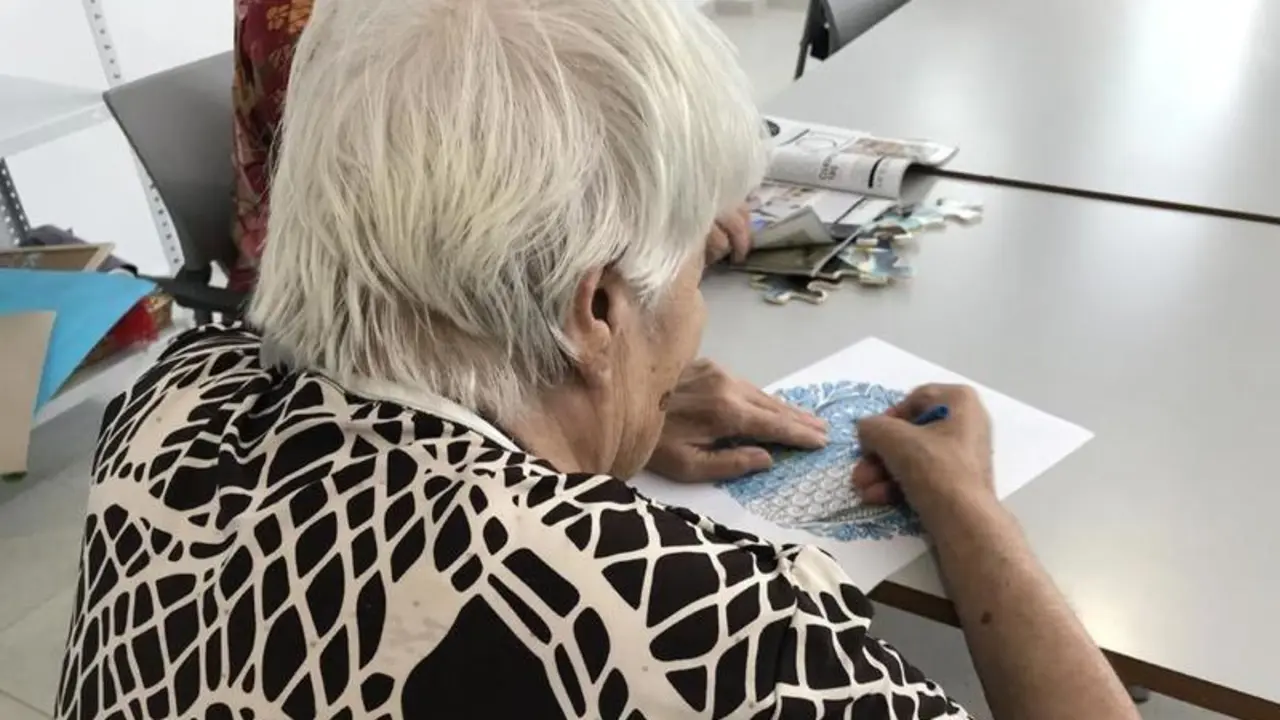 <p> Anciana. Junta de Andaluc&iacute;a </p>