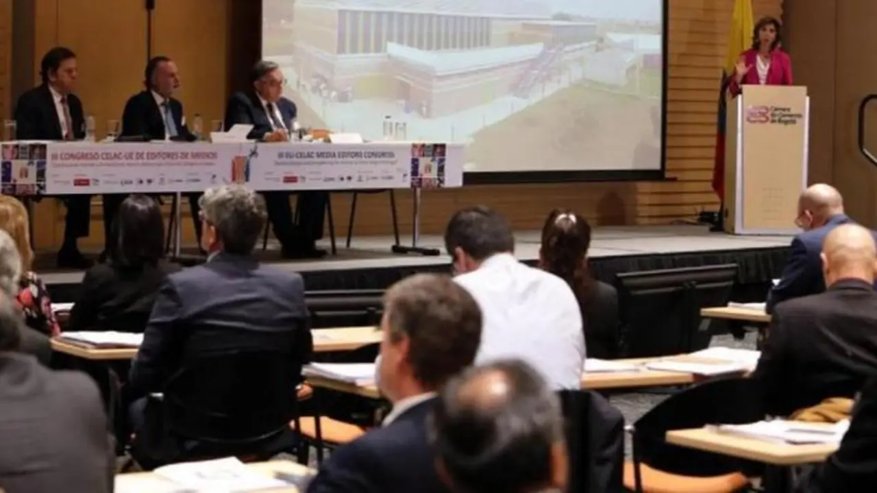 <p> El IV Congreso de Editores de Medios Uni&oacute;n Europea-Am&eacute;rica Latina </p>