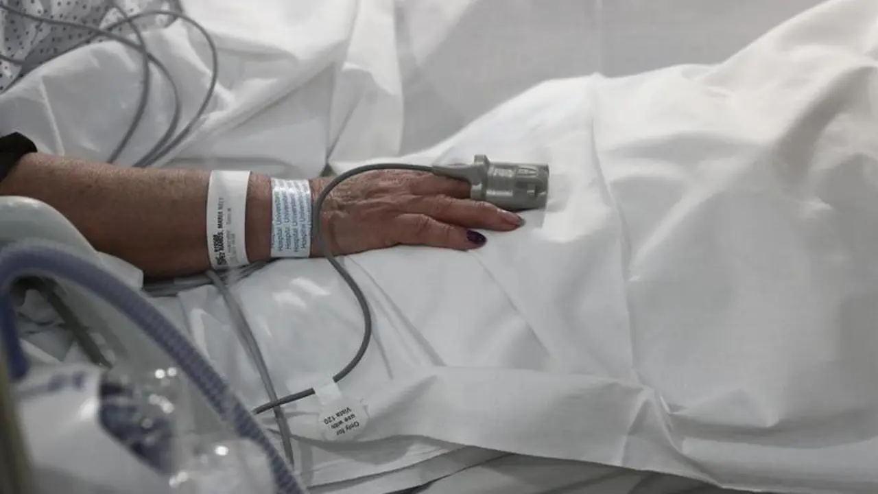 <p> Archivo - Imagen de archivo de manos de un paciente en una UCI. - Eduardo Parra - Europa Press - Archivo </p>