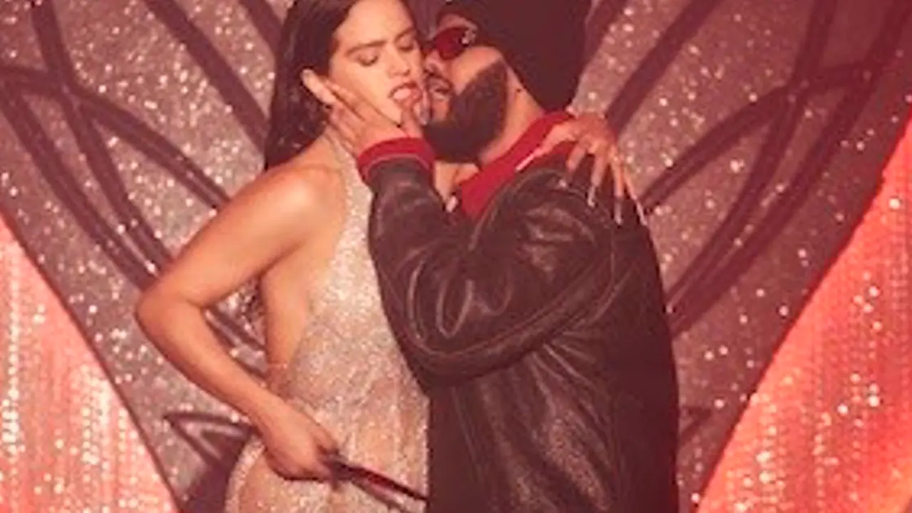 <p> Rosal&iacute;a y The Weeknd - SONY MUSIC </p>