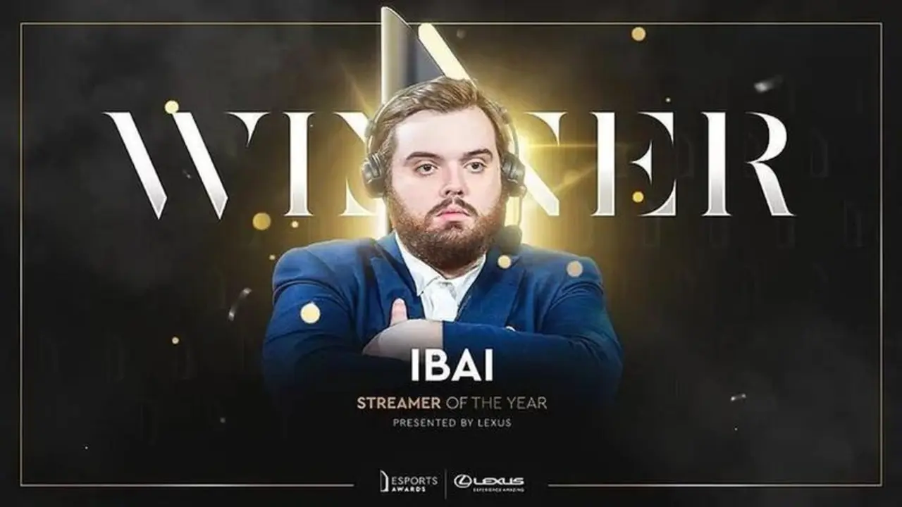 <p> Ibai Llanos, ganador del premio a mejor streamer del a&ntilde;o </p>