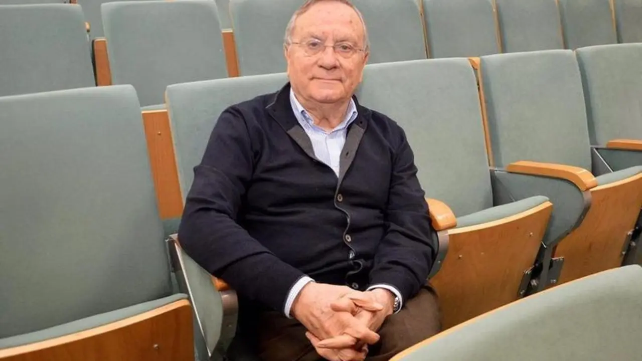 <p> El fundador del Instituto de Ciencias de la Vida de la UCV, Justo Aznar </p>