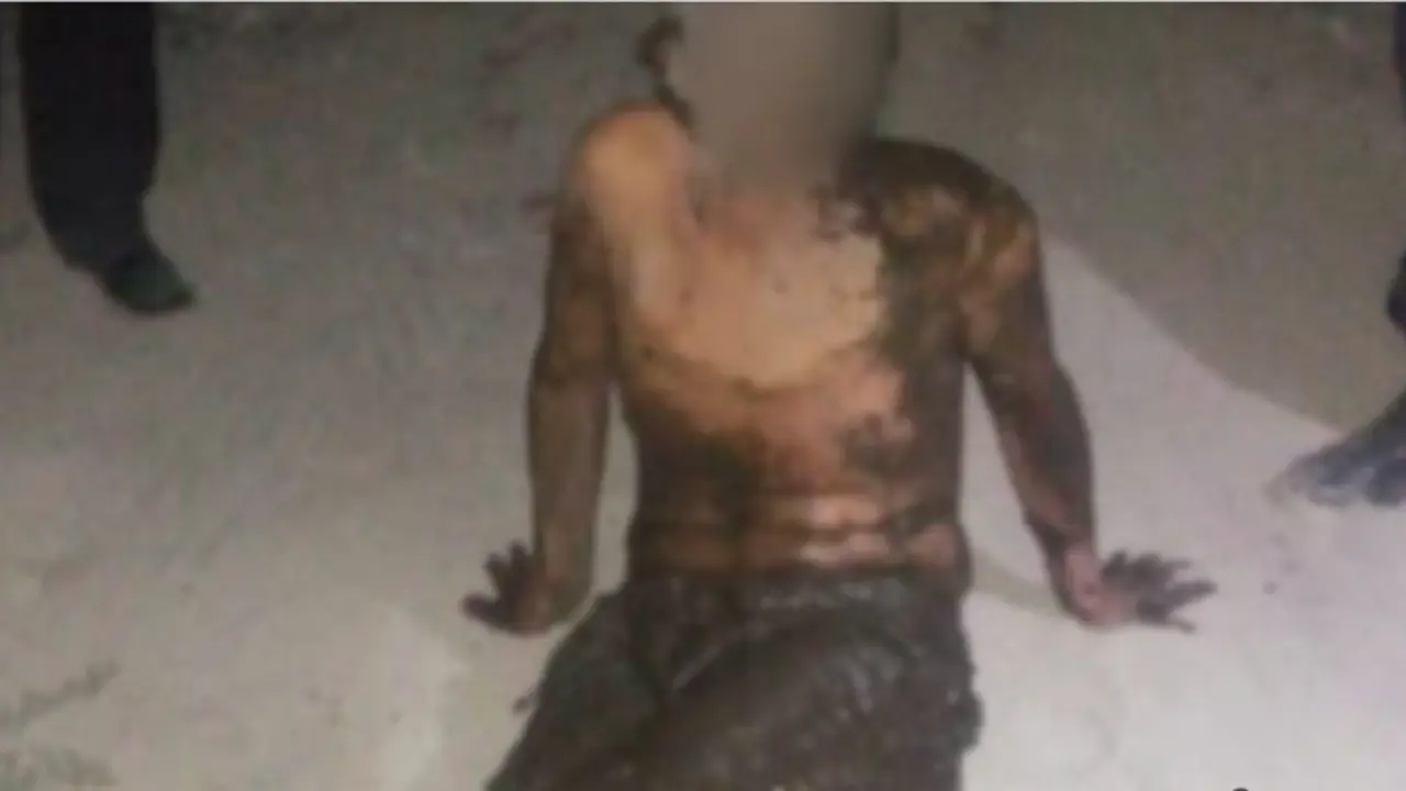 <p> El hombre pas&oacute; tres d&iacute;as solo en un pantano. </p>