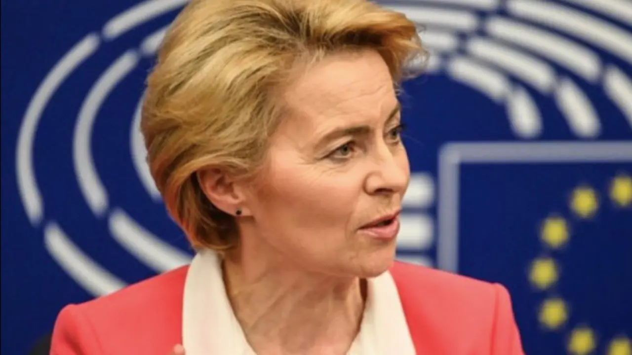 <p> Ursula Von der Leyen<br>Fuente: Twitter </p>