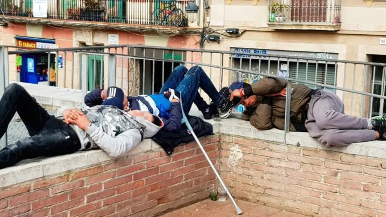 <p> Algunos menas en Barcelona </p>