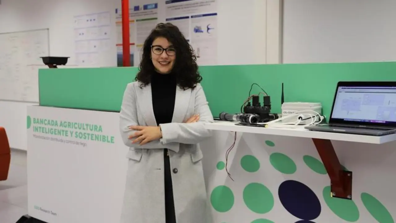 <p> La investigadora Gabriel C&aacute;ceres </p>