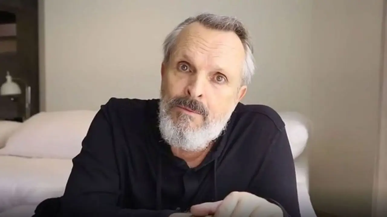 <p> Miguel Bos&eacute; manteniendo su postura negacionista ante la televisi&oacute;n argentina </p>