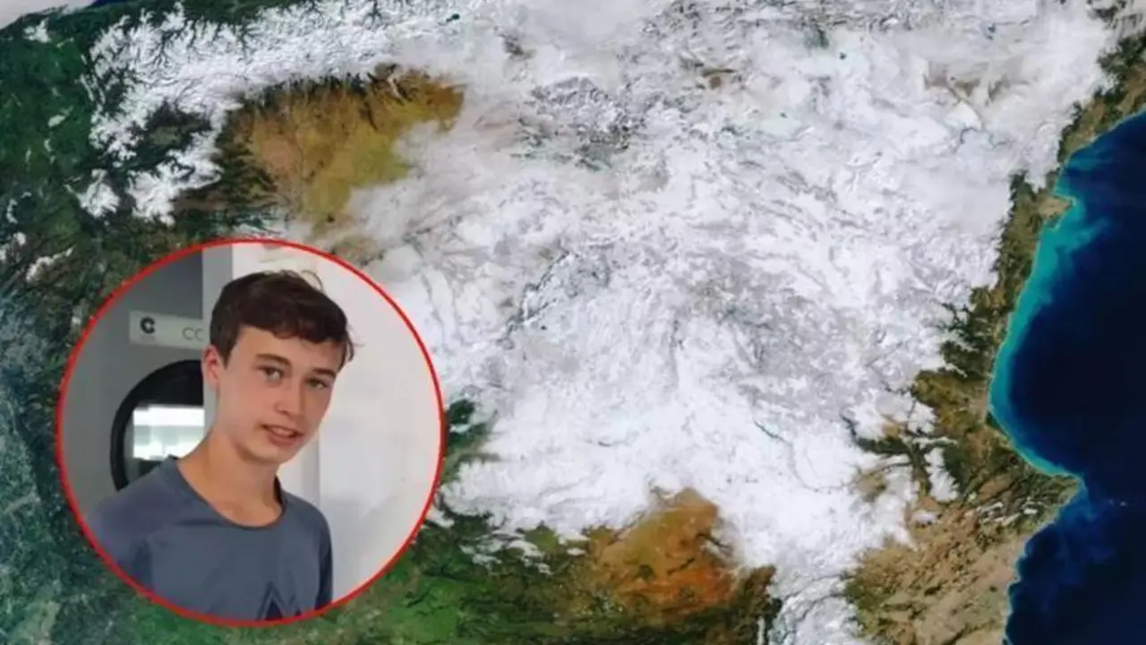 <p> meteor&oacute;logo Jorge Rey, imagen sacada de Twitter </p>