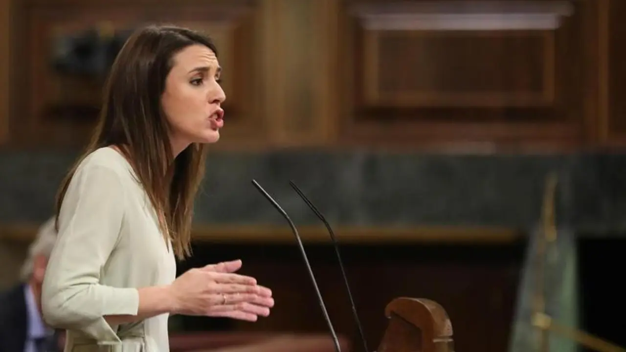 <p> La ministra de Igualdad, Irene Montero </p>