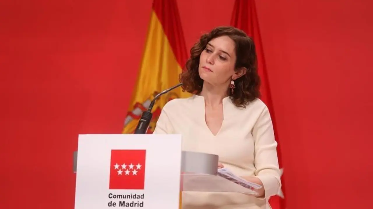 <p> La presidenta de la Comunidad, Isabel D&iacute;az Ayuso </p>