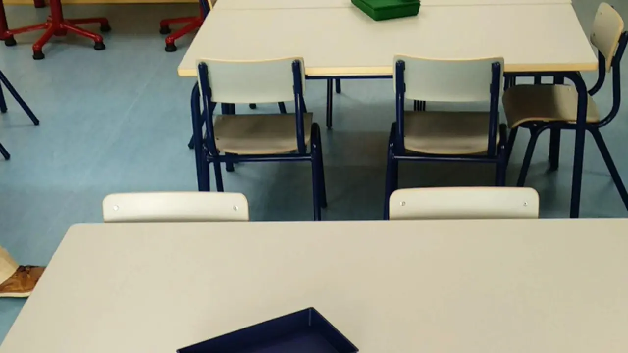 <p> Archivo - Aula de un colegio - EUROPA PRESS - Archivo </p>