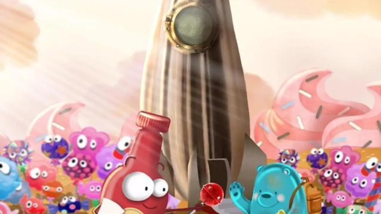 <p> Ilustraci&oacute;n del libro 'El viaje del osito Gominola' </p>