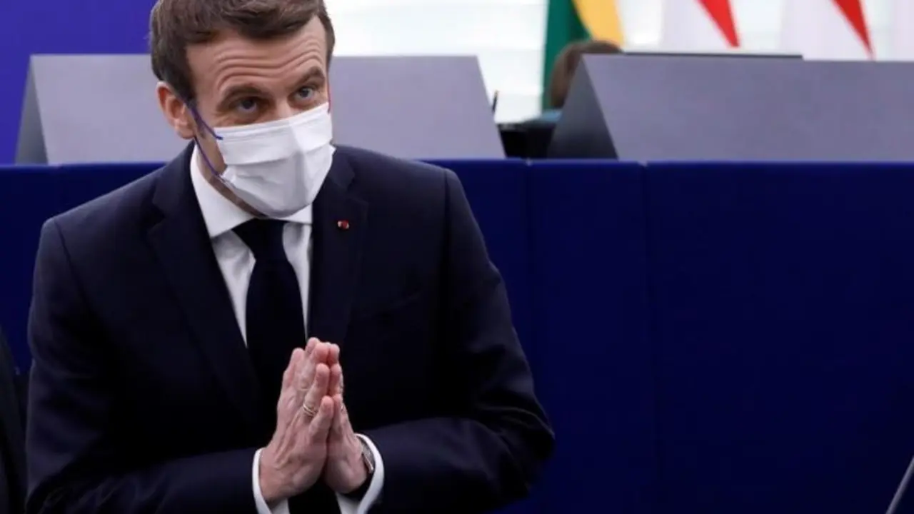 <p> Macron, a favor del derecho al aborto. </p>