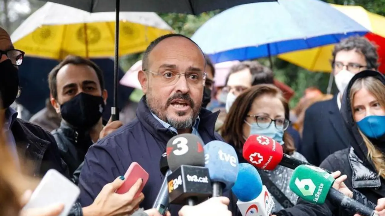 <p> El presidente del PP catal&aacute;n, Alejandro Fern&aacute;ndez </p>