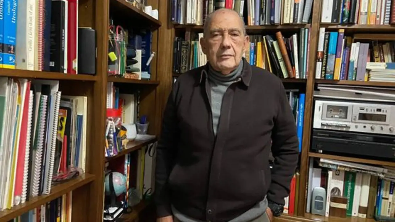 <p> Carlos San Juan. Fuente: Twitter @PlataformaPMP </p>