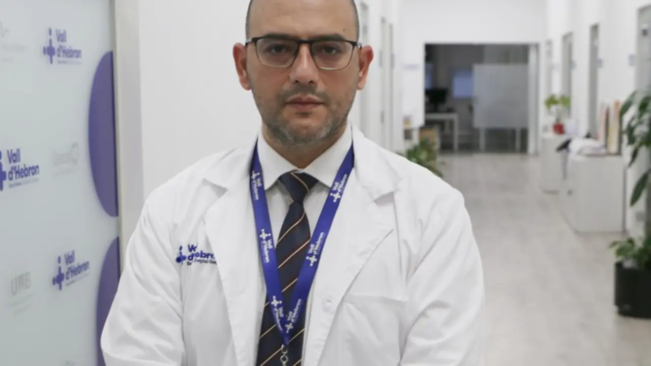 <p> El jefe de Cirug&iacute;a Tor&aacute;cica y Trasplante Pulmonar del Hospital Vall d'Hebron, Alberto J&aacute;uregui - HOSPITAL VALL D'HEBRON </p>