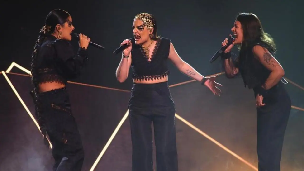 <p> Tanxugueiras en el Benidorm Fest - RTVE </p>