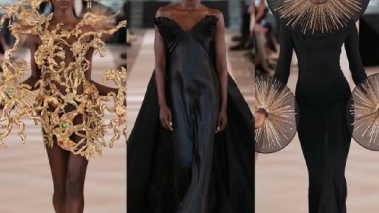 <p> desfile de Schiaparelli 2022 </p>