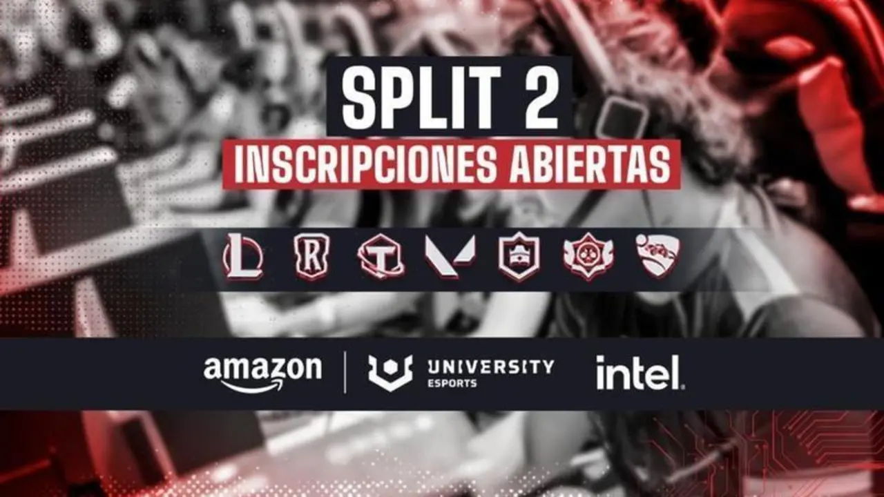 <p> 2&ordm; Split de la liga Amazon UNIVERSITY Esports </p>