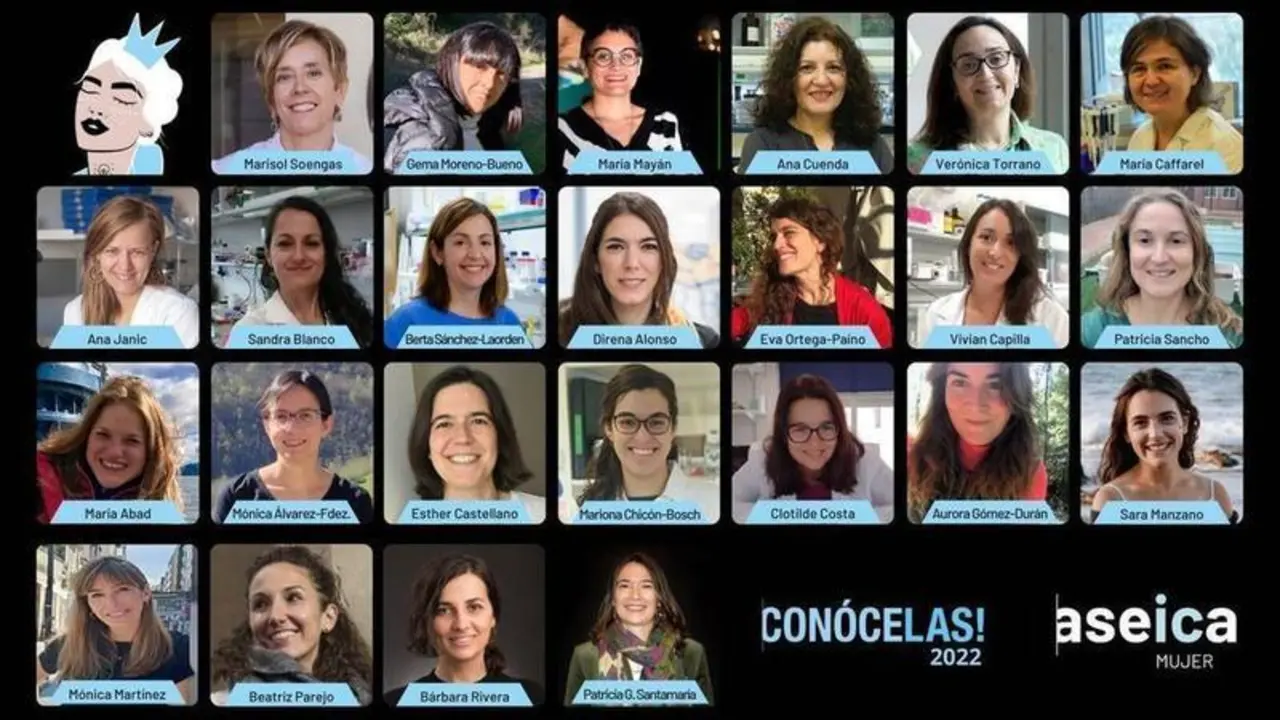 <p> Las investigadoras descubiertas por Con&oacute;celas 2022 </p>