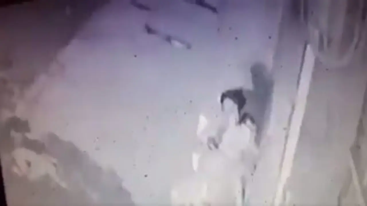 <p> abuela se aferra a su nieta para protegerla </p>