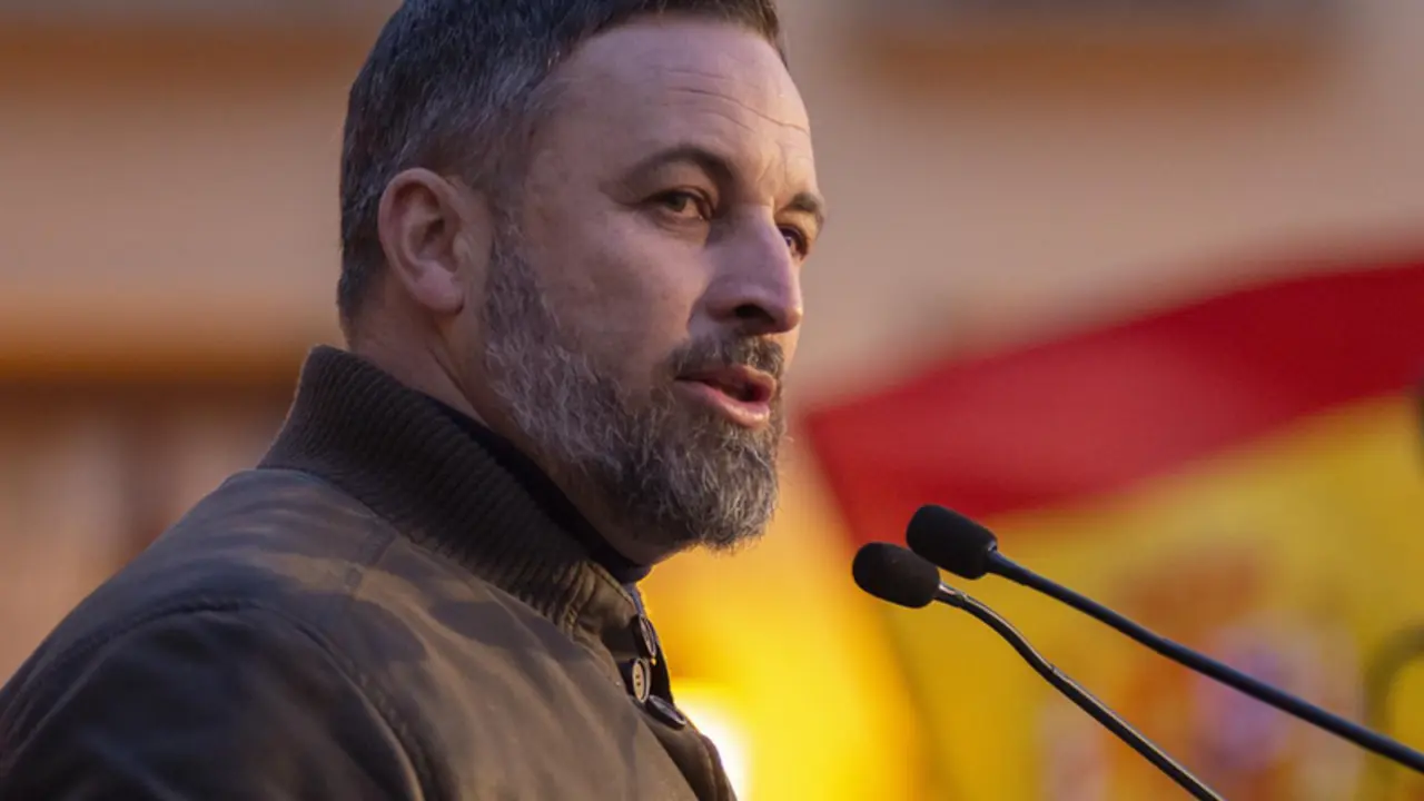 <p> El l&iacute;der de Vox, Santiago Abascal. - Carlos Mateo - Europa Press </p>