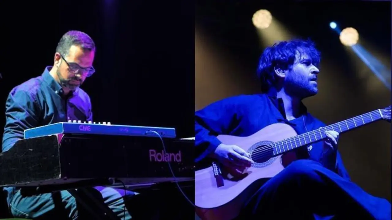 <p> Tsode junto a Daniel Minimalia </p>