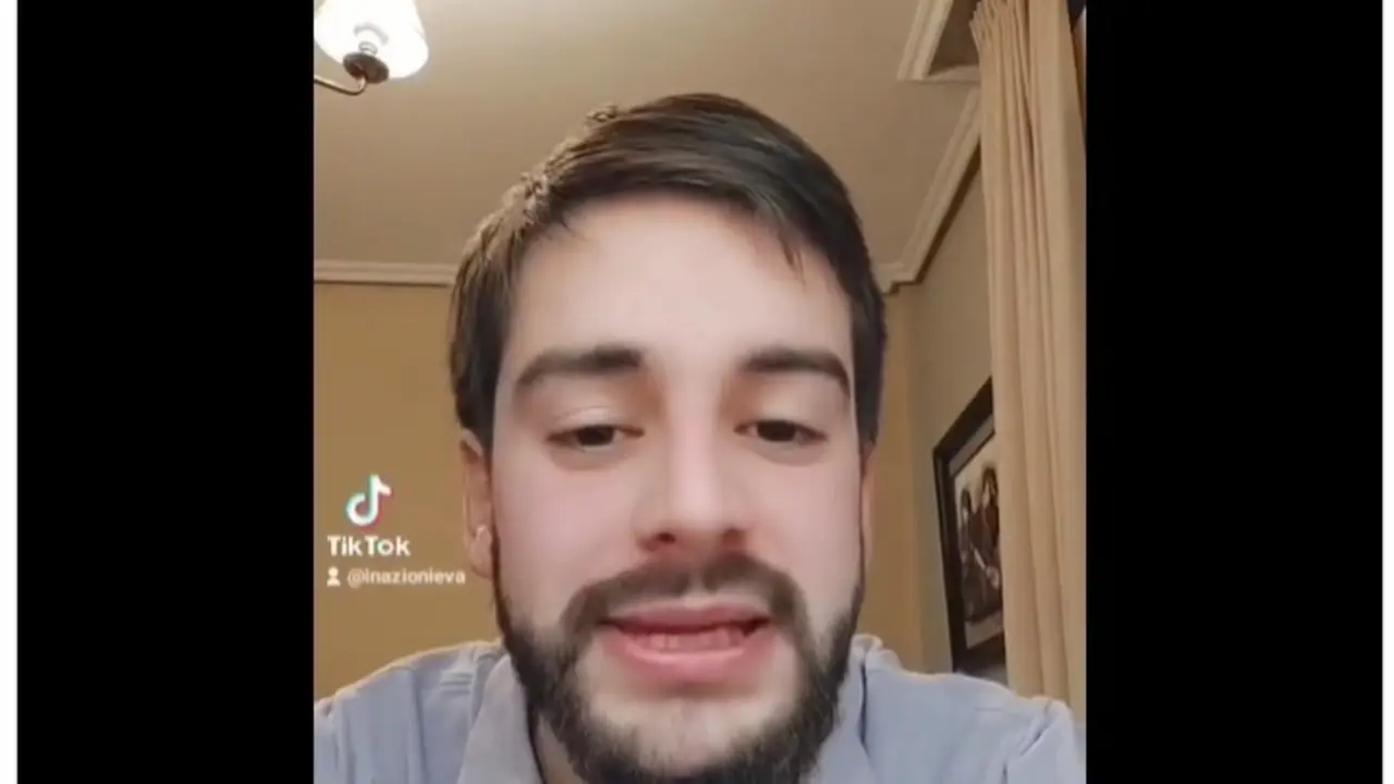 <p> Inazio Nieva se hace viral pidiendo respeto para las personas con discapacidad. -Twitter de Inazio Nieva. </p>