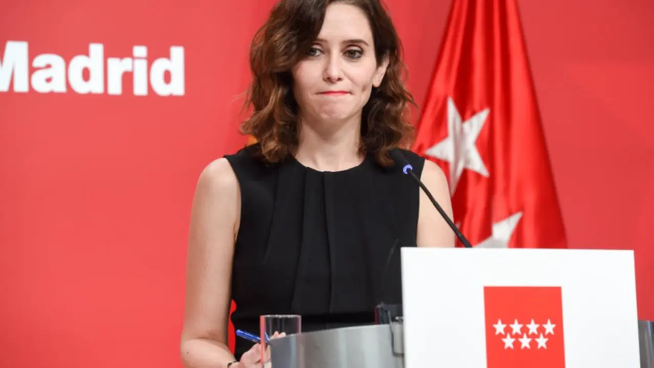 <p> Isabel D&iacute;az Ayuso. Fuente: Twitter </p>