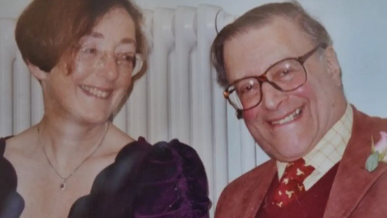 <p> Margaret y Laurence </p>