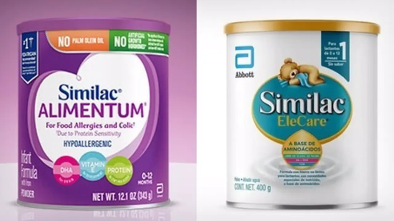 <p> Archivo - Las leches infantiles Similac Alimentum y Similac Elecare - ABBOTT LABORATORIES - Archivo </p>