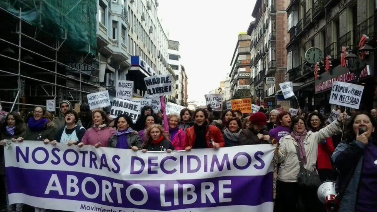 <p> Aborto libre. </p>