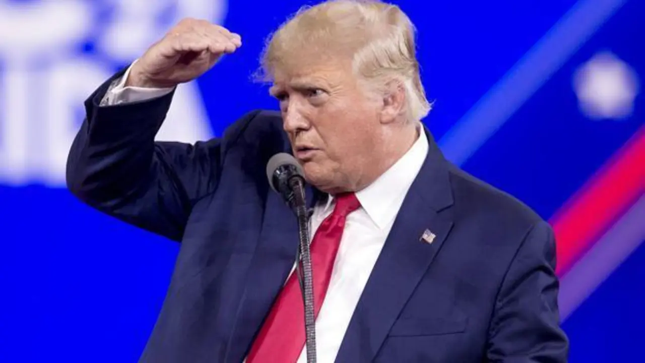 <p> Donald Trump en la Jornada del Partido Conservador </p>