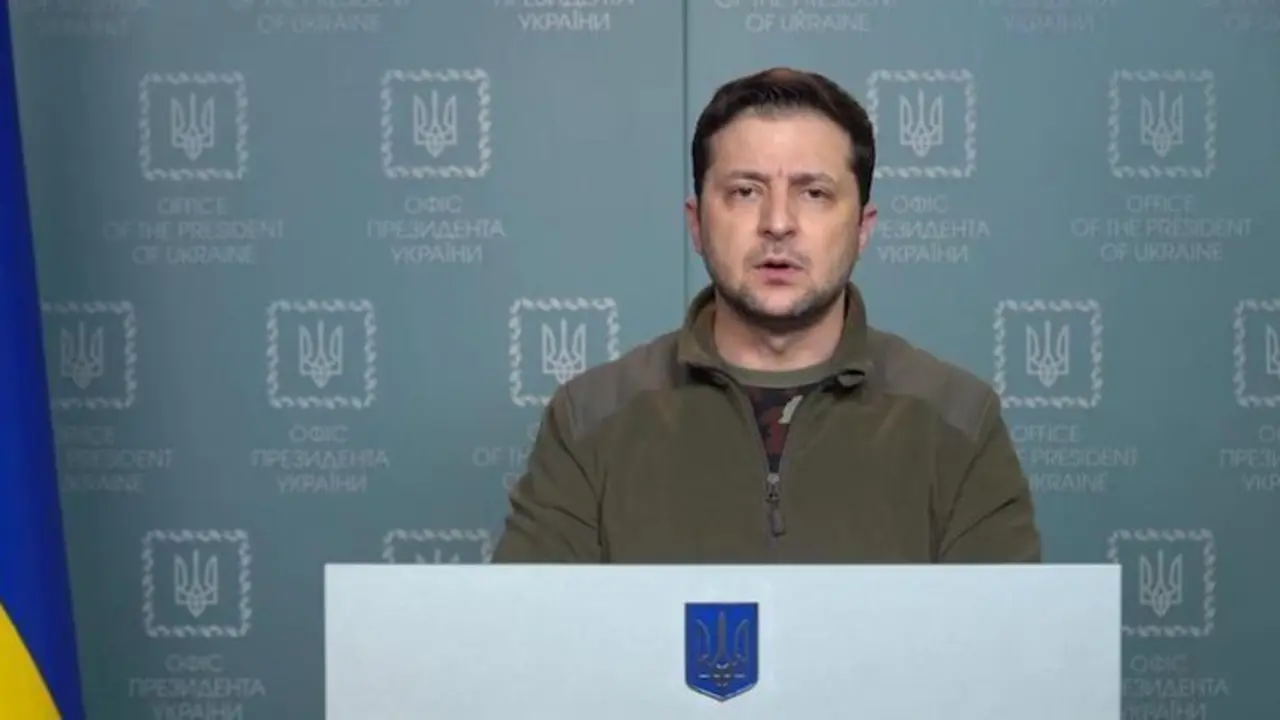 <p> Volod&iacute;mir Zelenski. Fuente: Twitter </p>