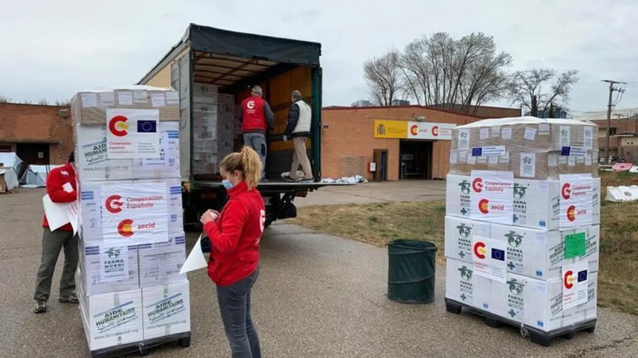 <p> Suministros a Ucrania </p>