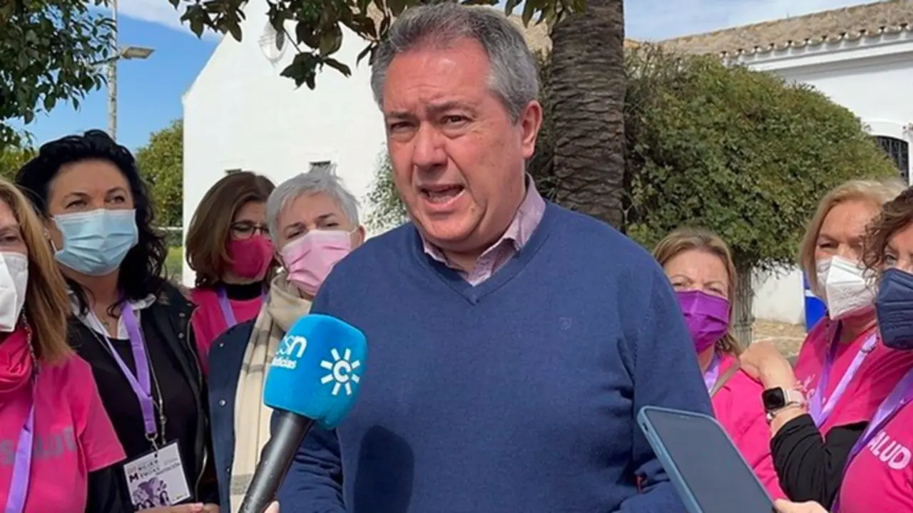 <p> Juan Espadas este s&aacute;bado - PSOE </p>