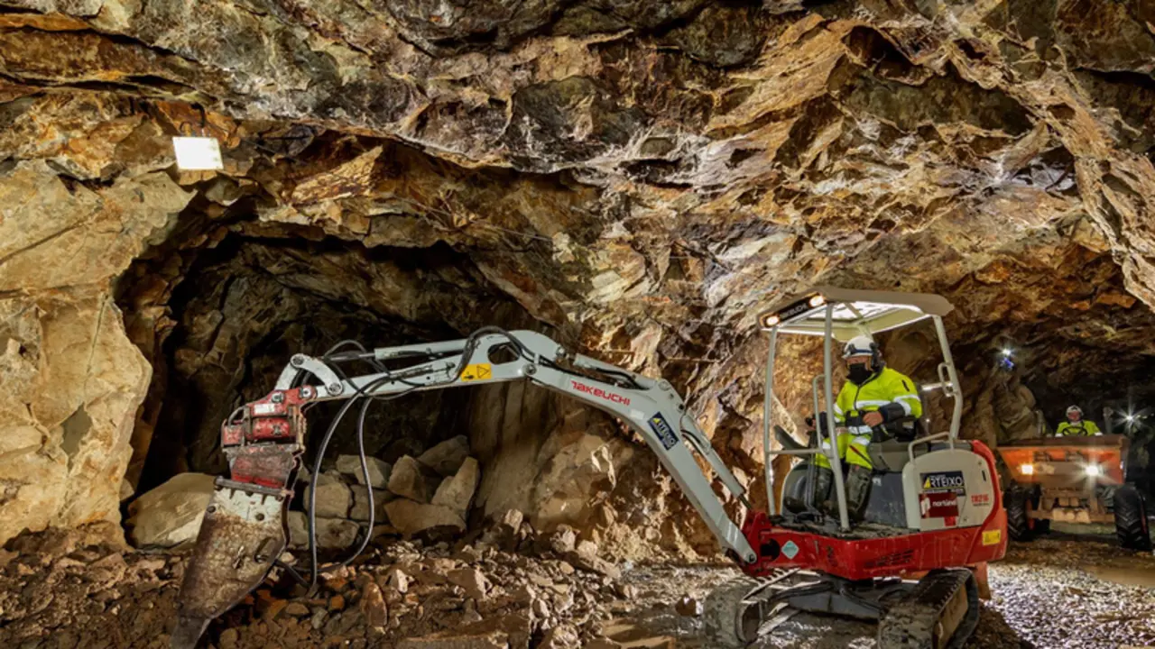 <p> Archivo - Mina de wolframio en Galicia. - RAFAELLA RESOURCES - Archivo </p>