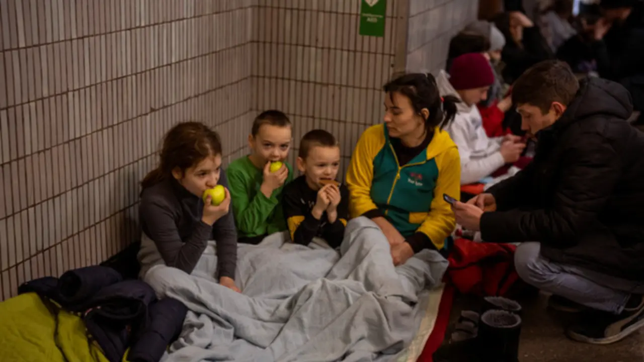 <p> El operativo para la evacuaci&oacute;n de menores y madres ucranianos a Valencia. - Fundaci&oacute;n Juntos por la vida. </p>