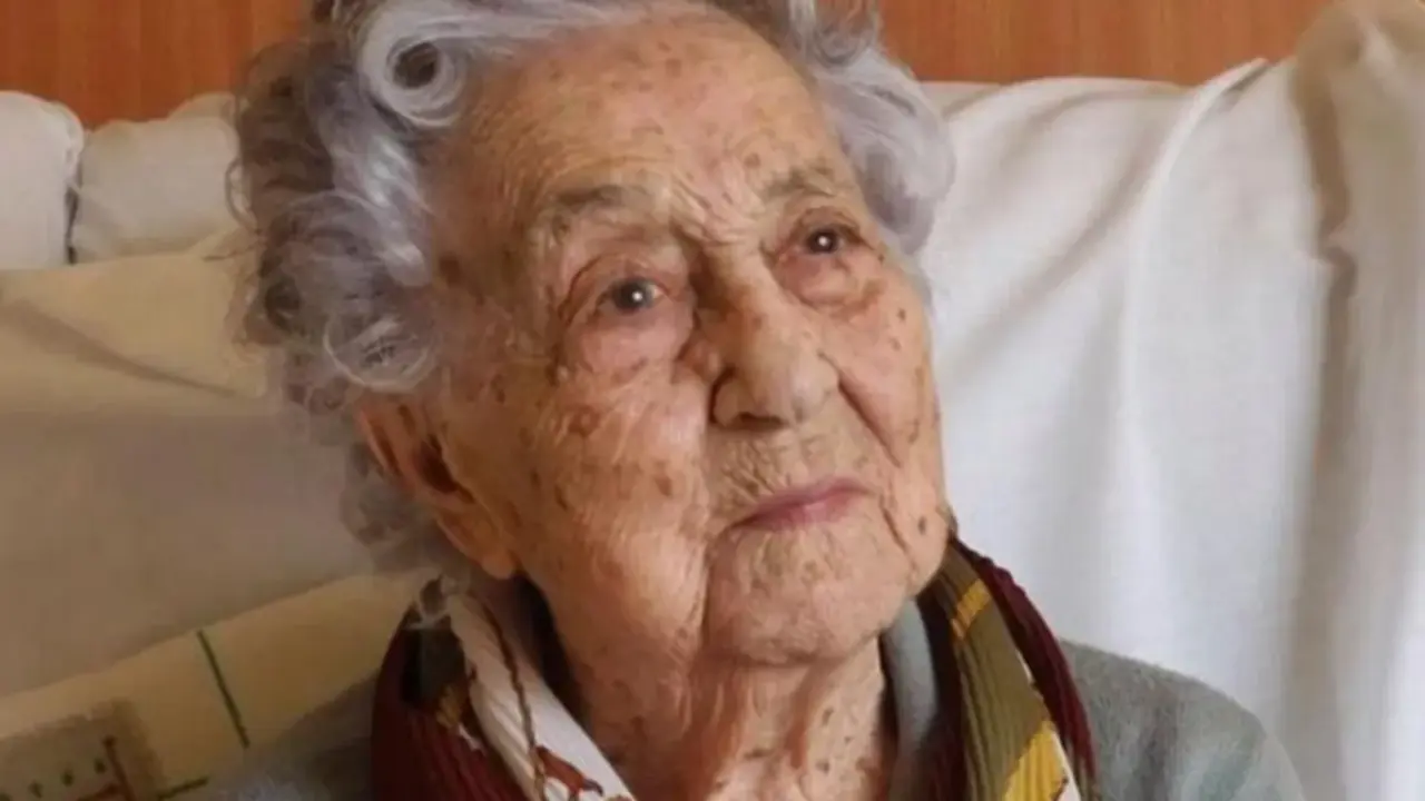 <p> Mar&iacute;a Branyas. - Twitter. </p>