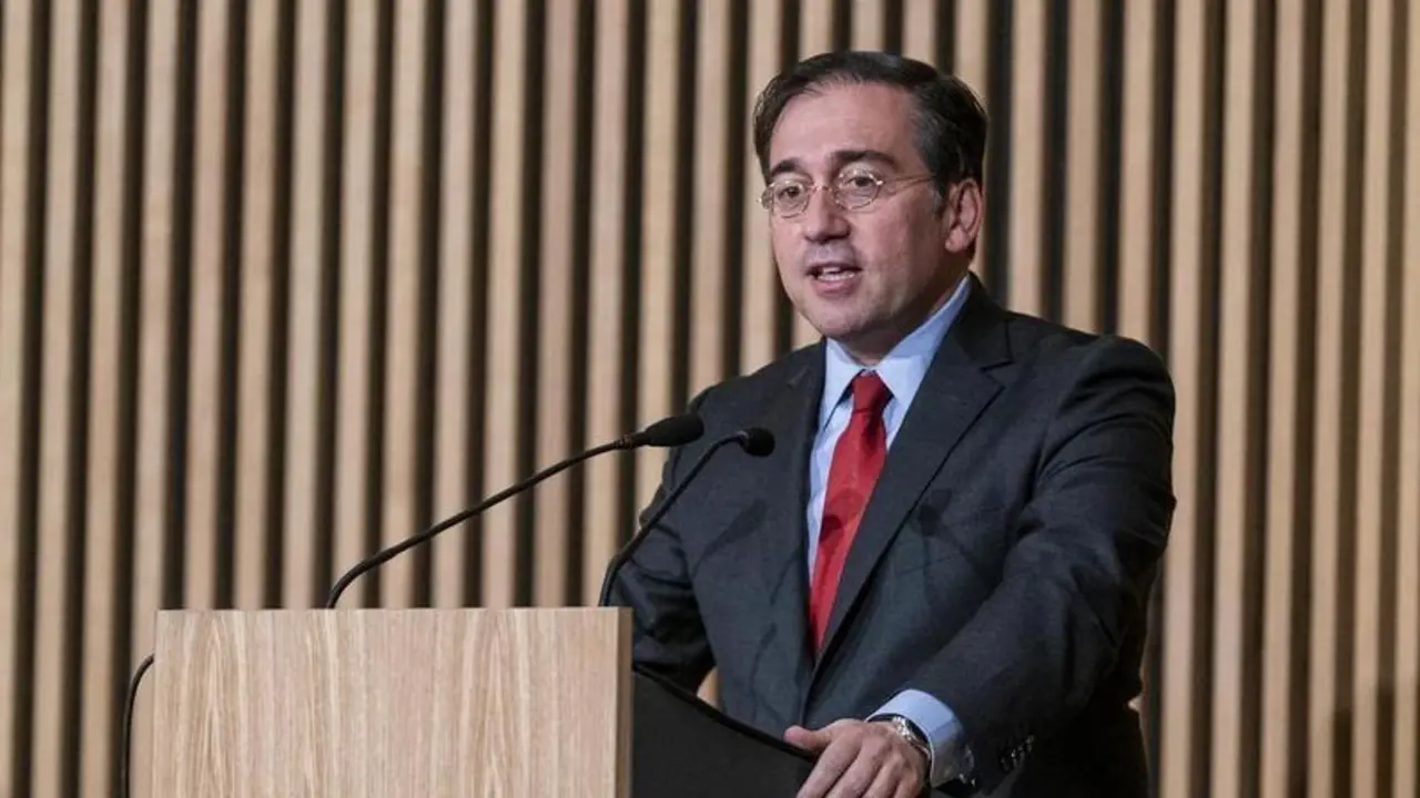 <p> El ministro de Asuntos Exteriores, Uni&oacute;n Europea y Cooperaci&oacute;n, Jos&eacute; Manuel Albares </p>