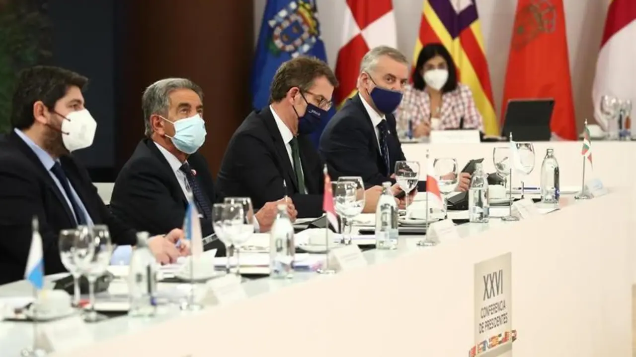 <p> Conferencia de Presidentes de La Palma, Islas Canarias </p>